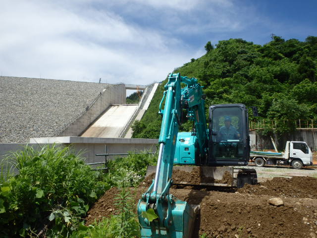 鵜川ダム建設工事