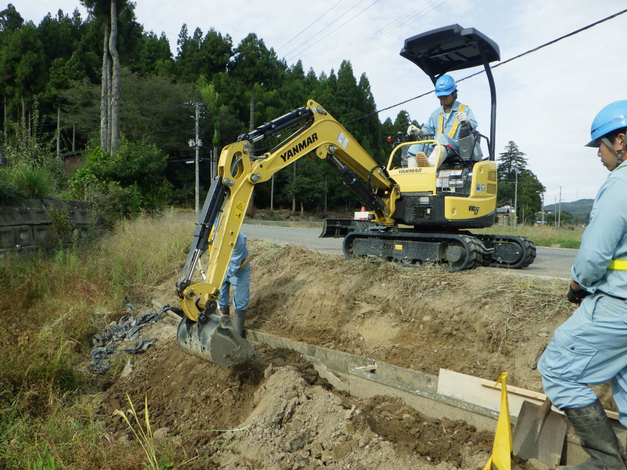 側溝工事
