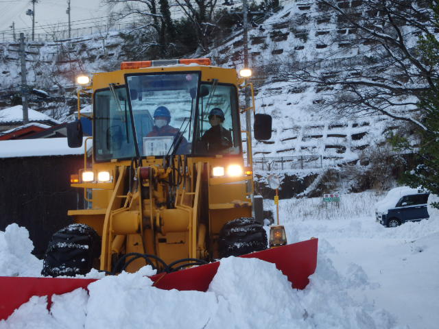柏崎市道の除雪